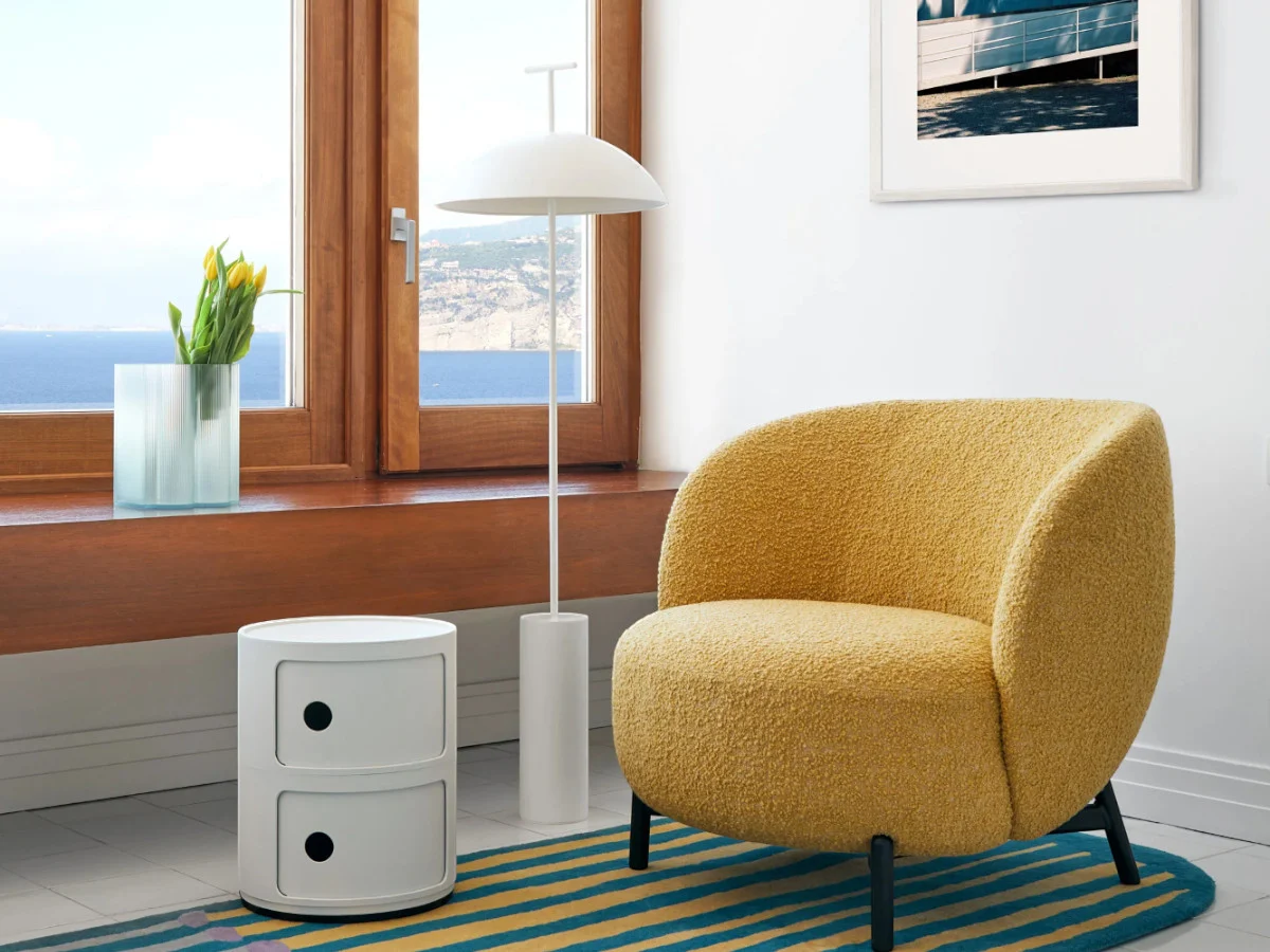 Kartell Lunam Armchair Curly