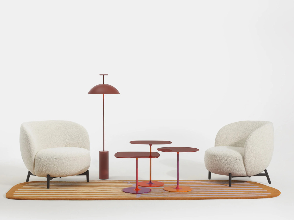 Kartell Lunam Armchair Curly
