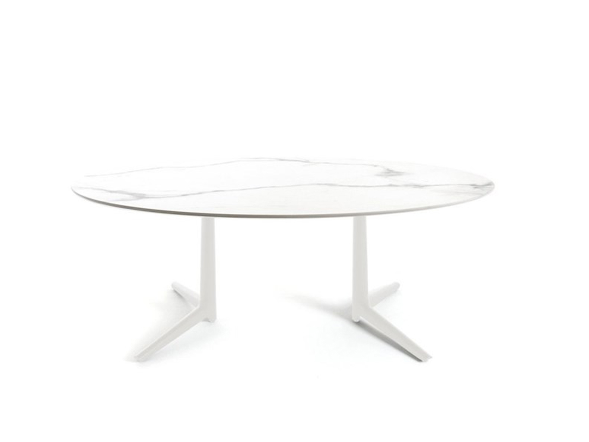 Kartell Multiplo Oval Table Gres
