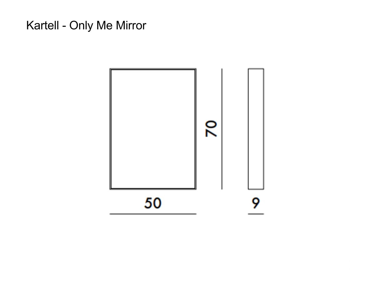Kartell Only Me Mirror