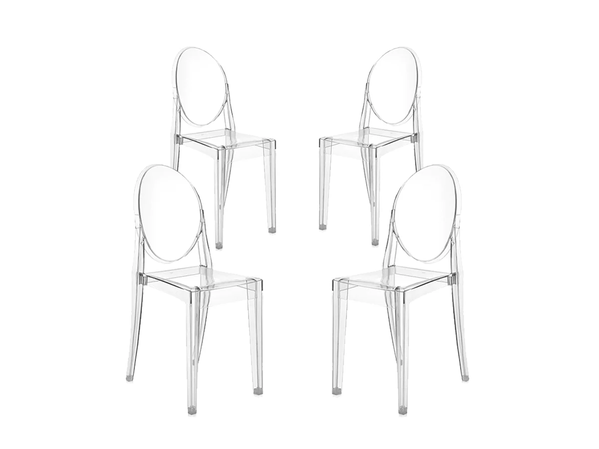 Стул Kartell Victoria Ghost Set 4