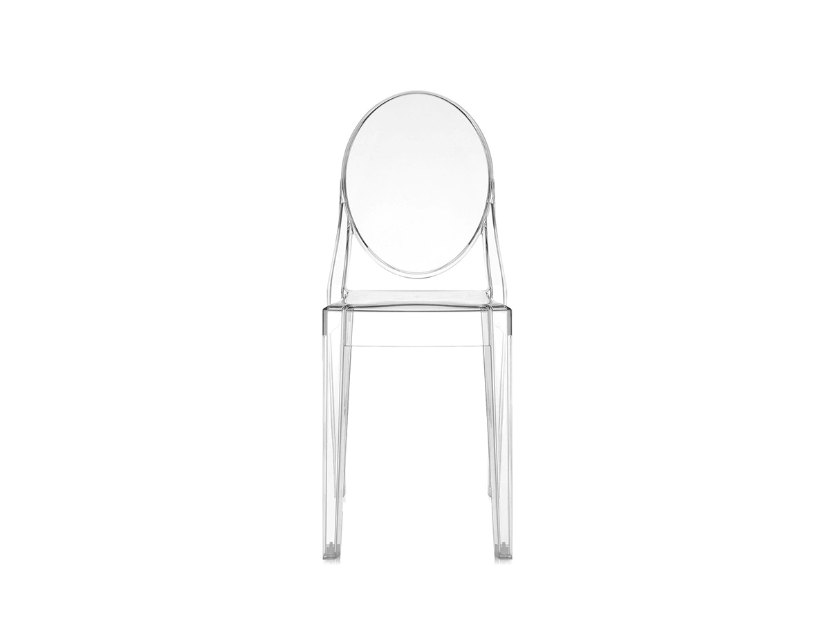 Kartell Set 4 Victoria Ghost Chair