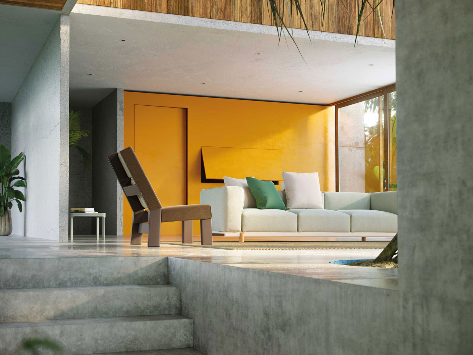Kettal Band Club Armchair Aluminium