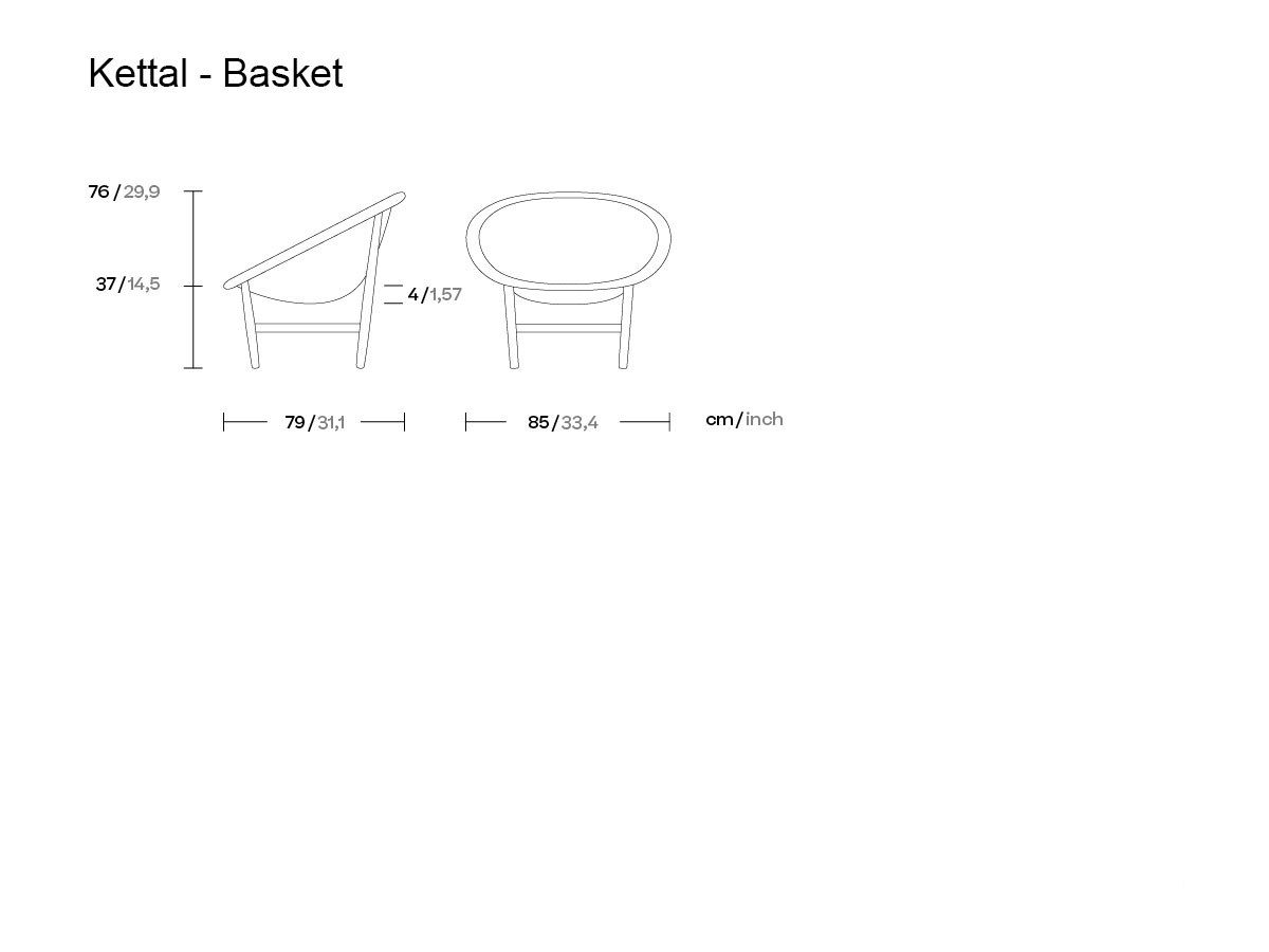 Kettal Basket Club Armchair Outdoor