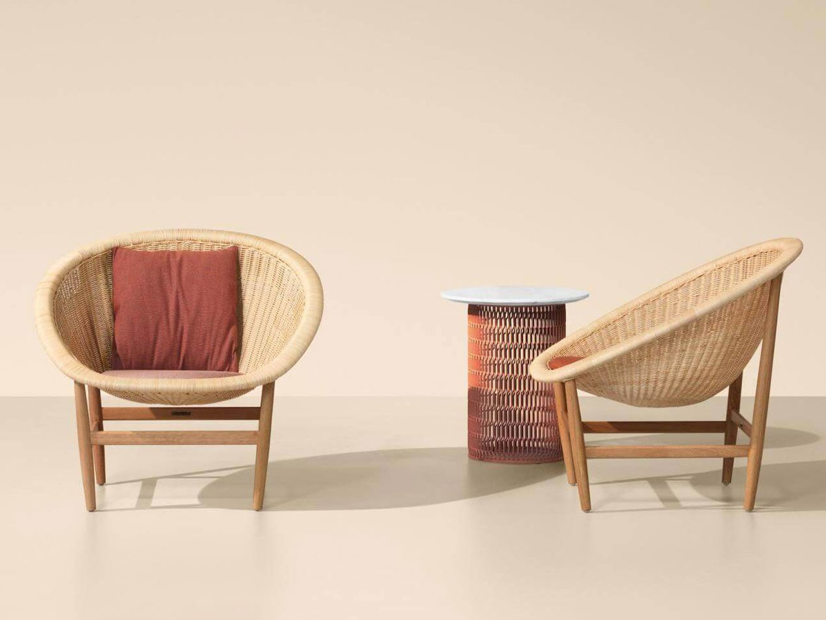 Kettal Basket Club Armchair Outdoor