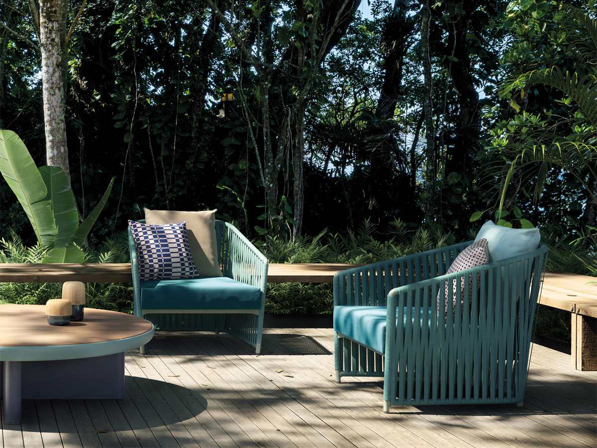 Kettal Bitta Lounge Club Armchair