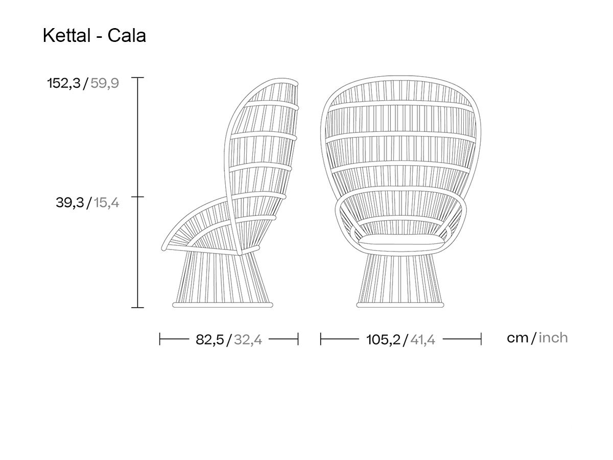 Kettal Cala Armchair