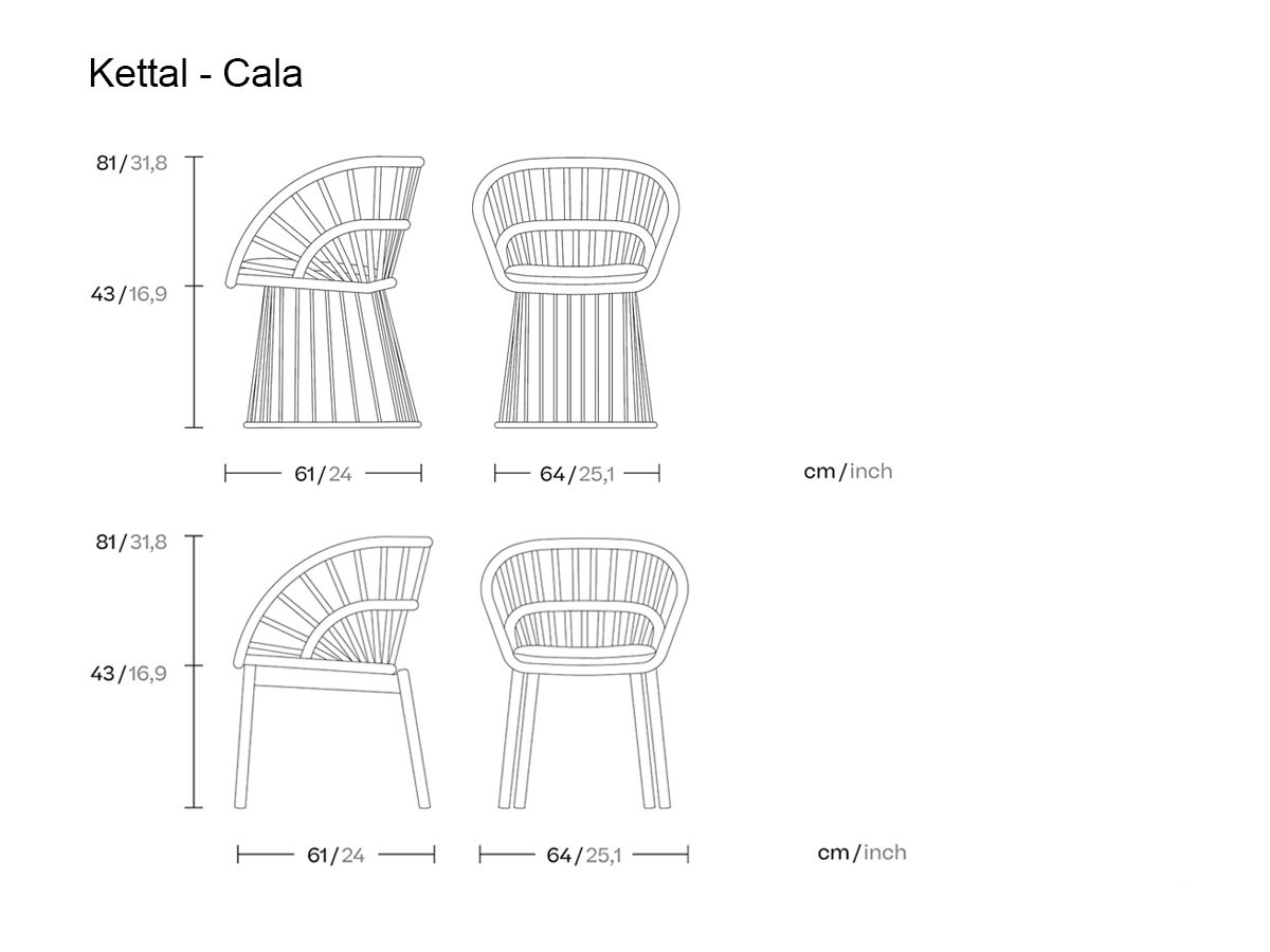 Kettal Cala Dining Chair
