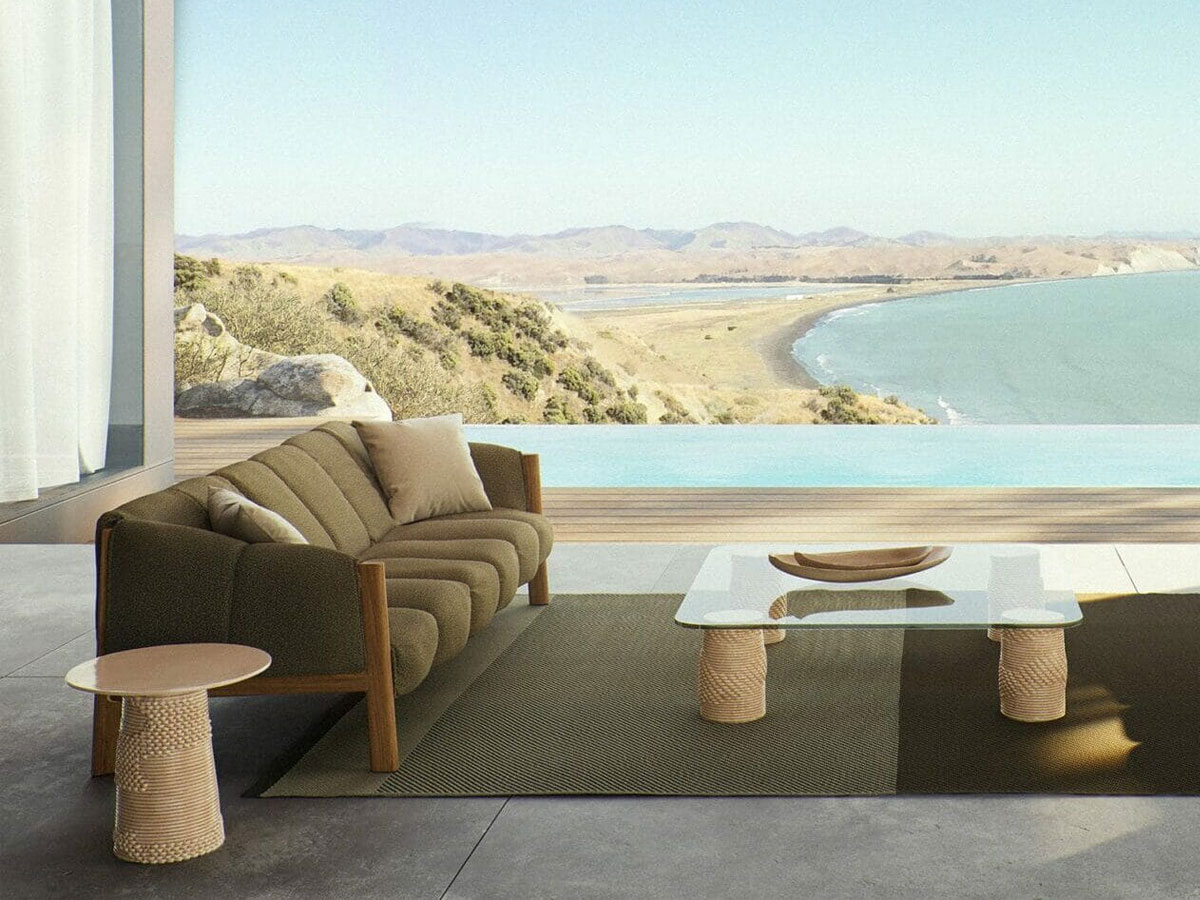 Kettal Plumon 3 Seater Sofa