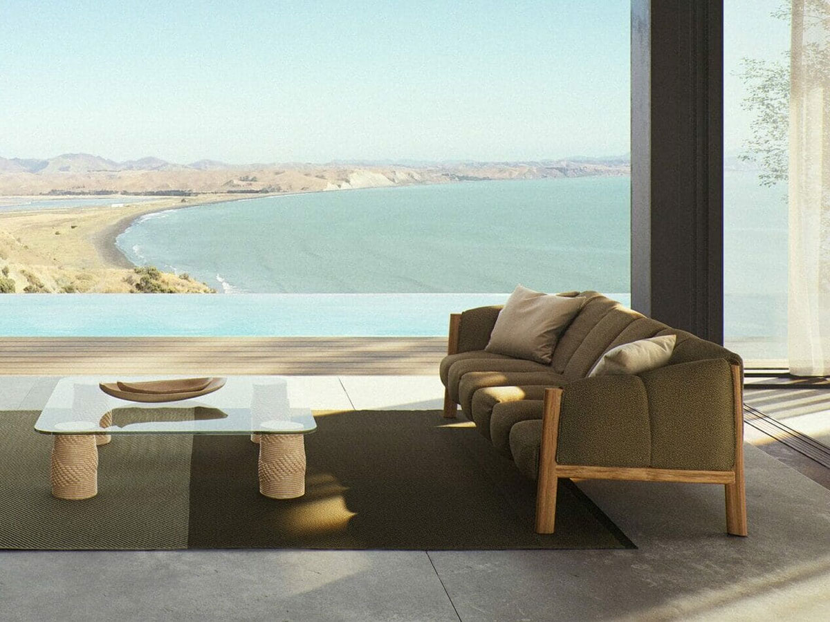 Kettal Plumon 3 Seater Sofa