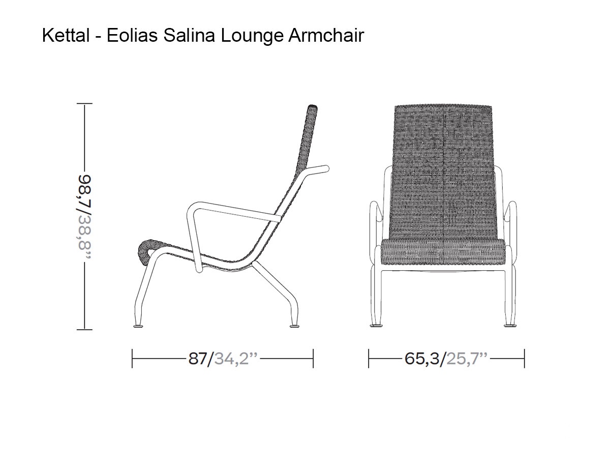 Kettal Eolias Salina Outdoor Lounge Club
