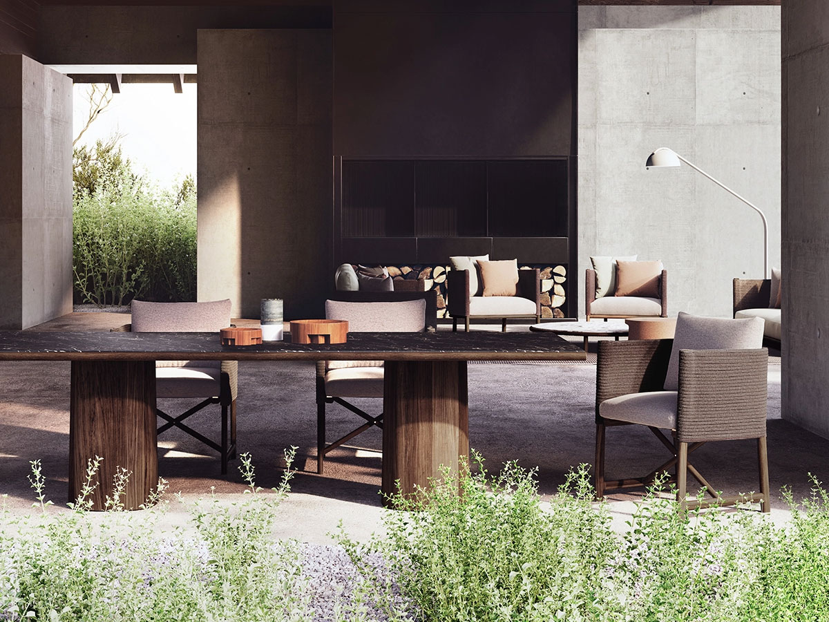 Kettal Giro Stackable Dining Armchair