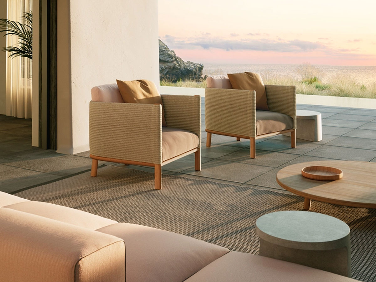 Kettal Giro Coffee Table Stone
