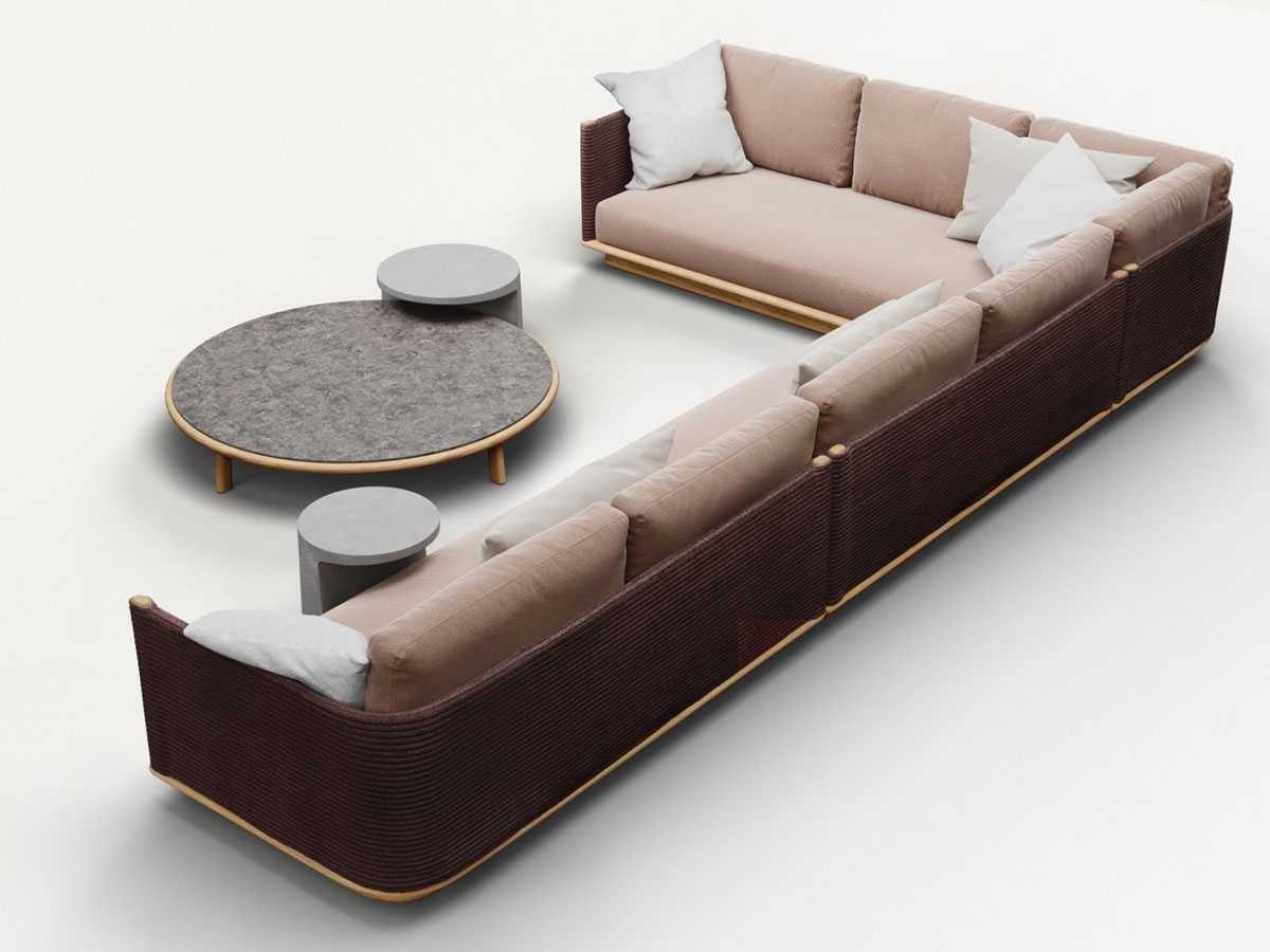 Kettal Giro Coffee Table Stone