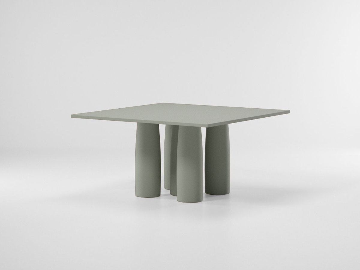 Kettal Il Colonnato Square Table 5 Legs