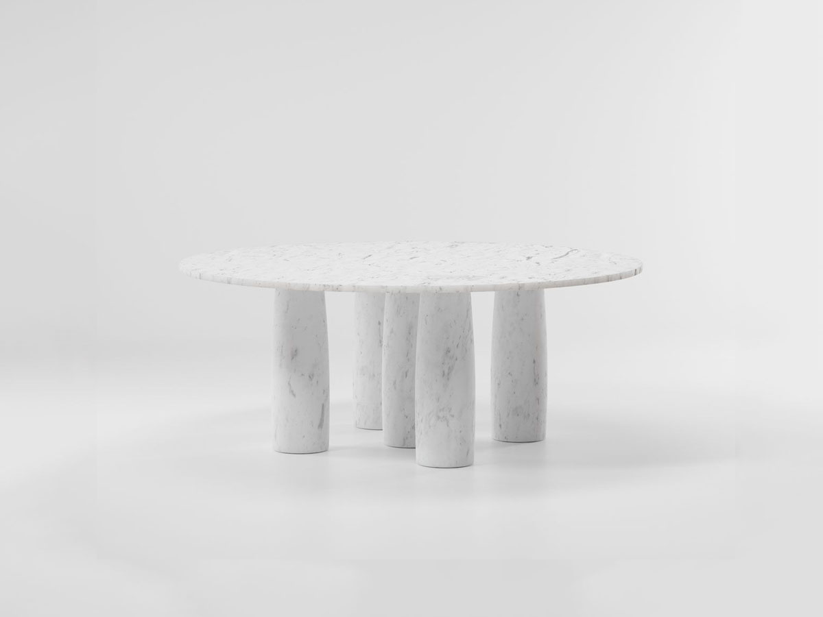 Kettal Il Colonnato Round Table 5 Legs