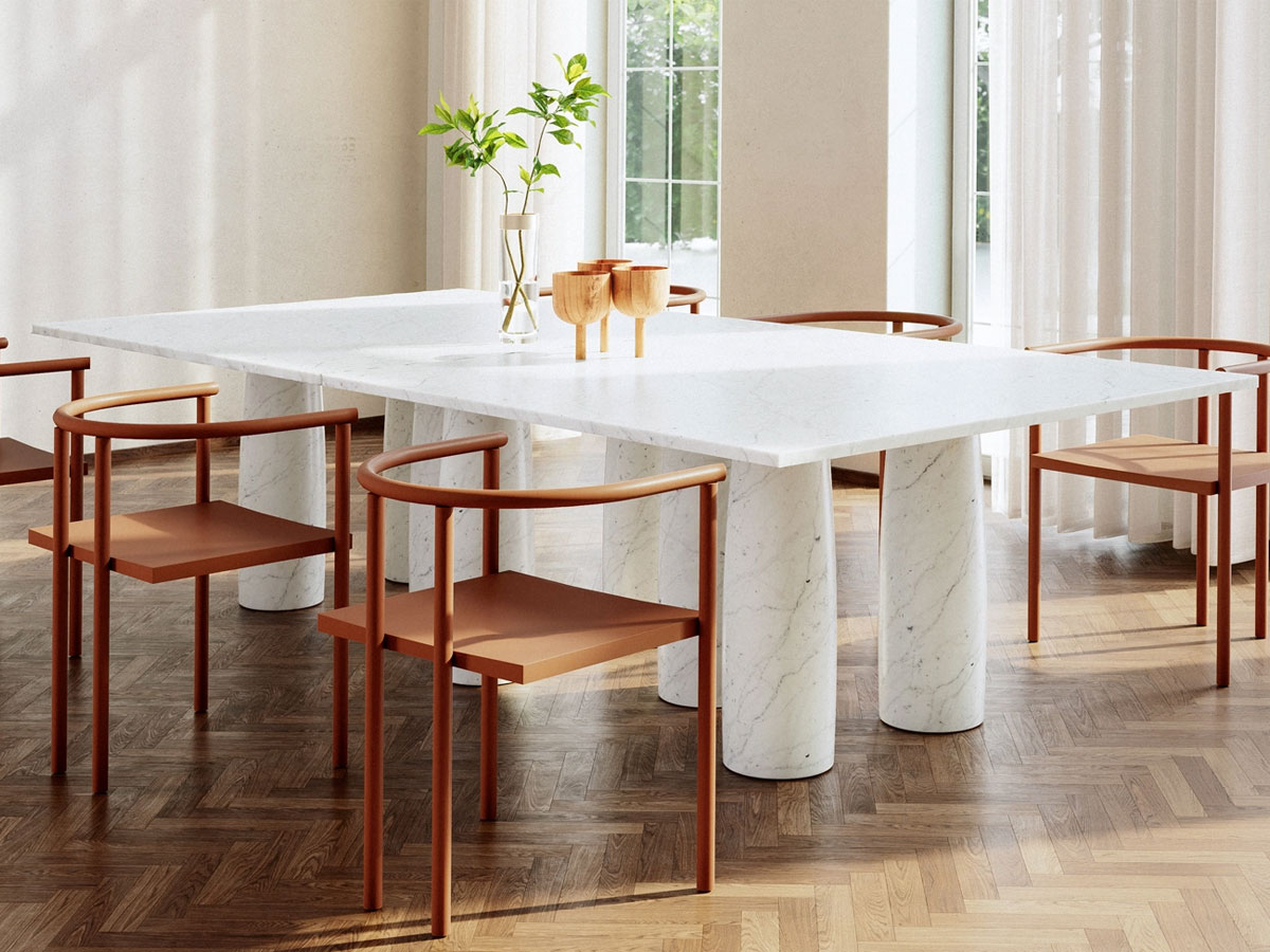 Kettal Il Colonnato Round Table 5 Legs