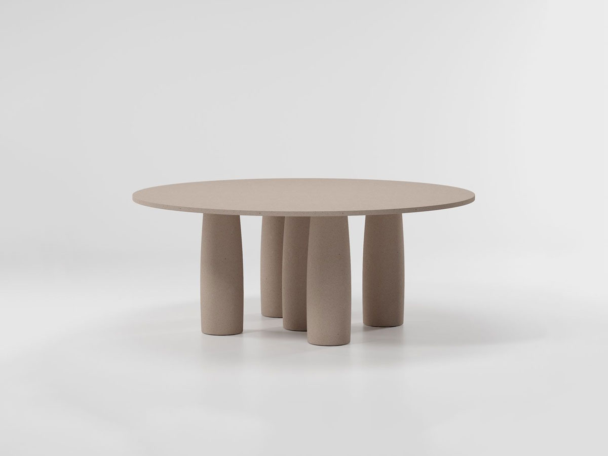Kettal Il Colonnato Round Table 5 Legs