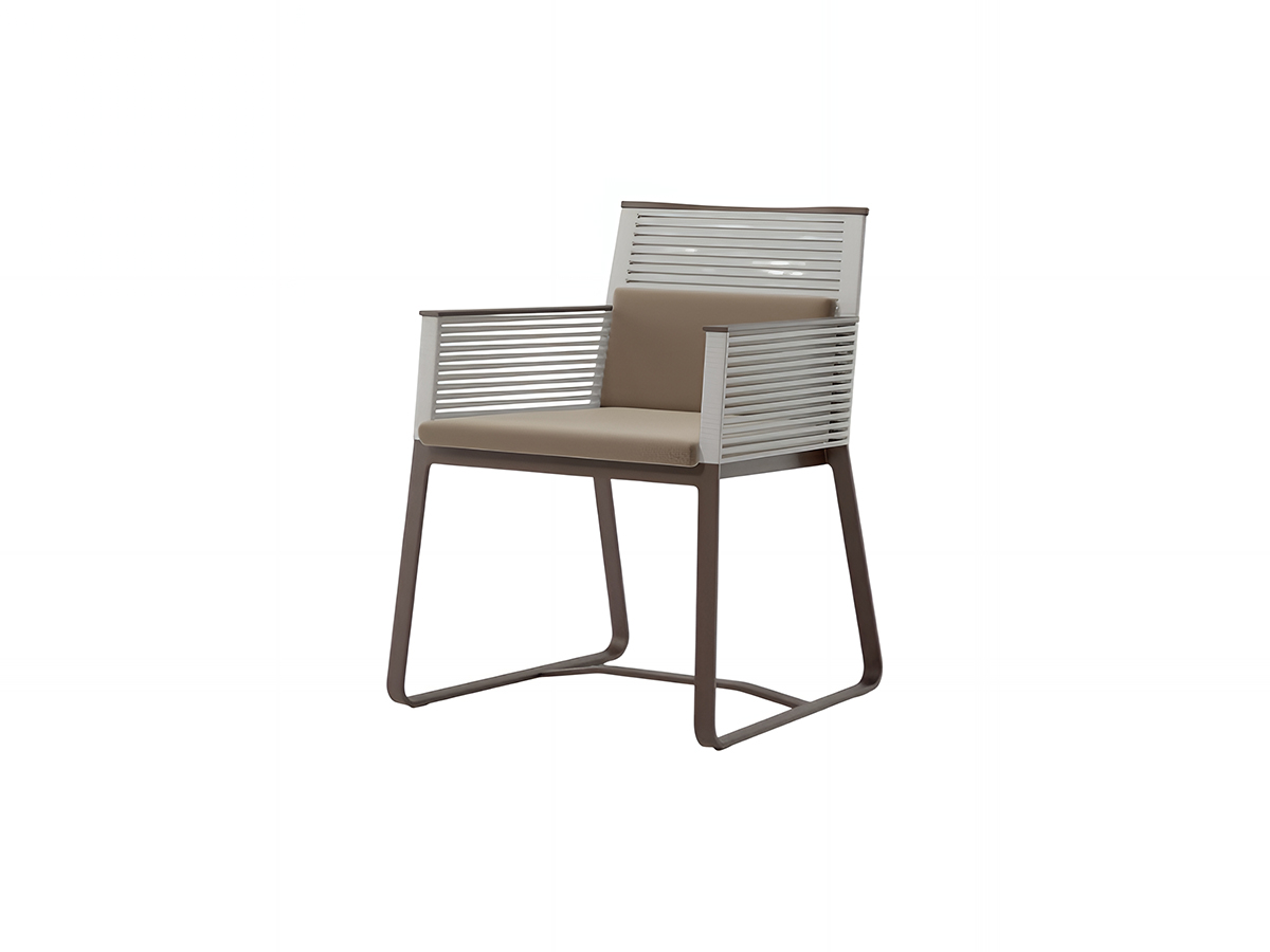 Kettal Landscape Dining Chair With Armrests