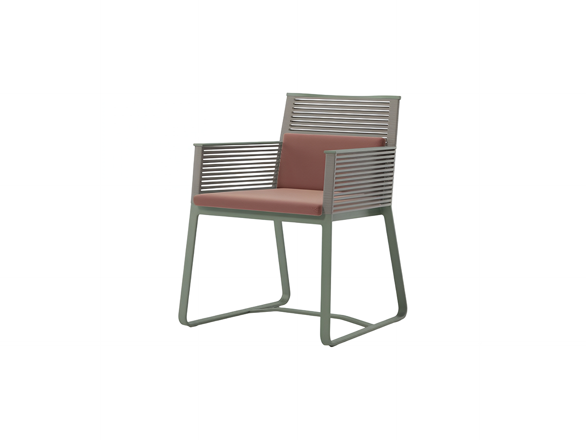 Kettal Landscape Dining Chair With Armrests