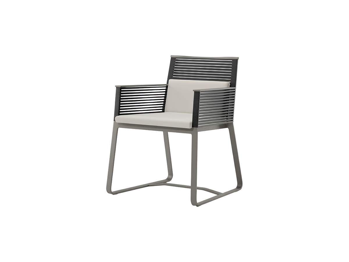 Kettal Landscape Dining Chair With Armrests
