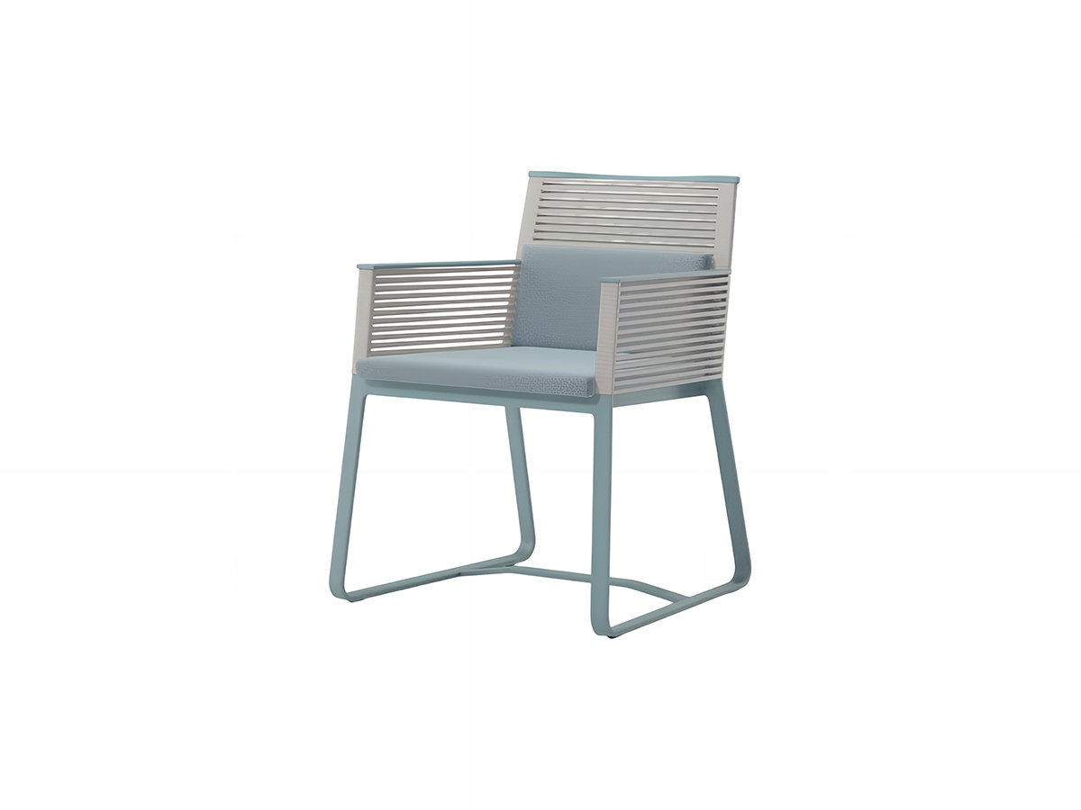 Kettal Landscape Dining Chair With Armrests