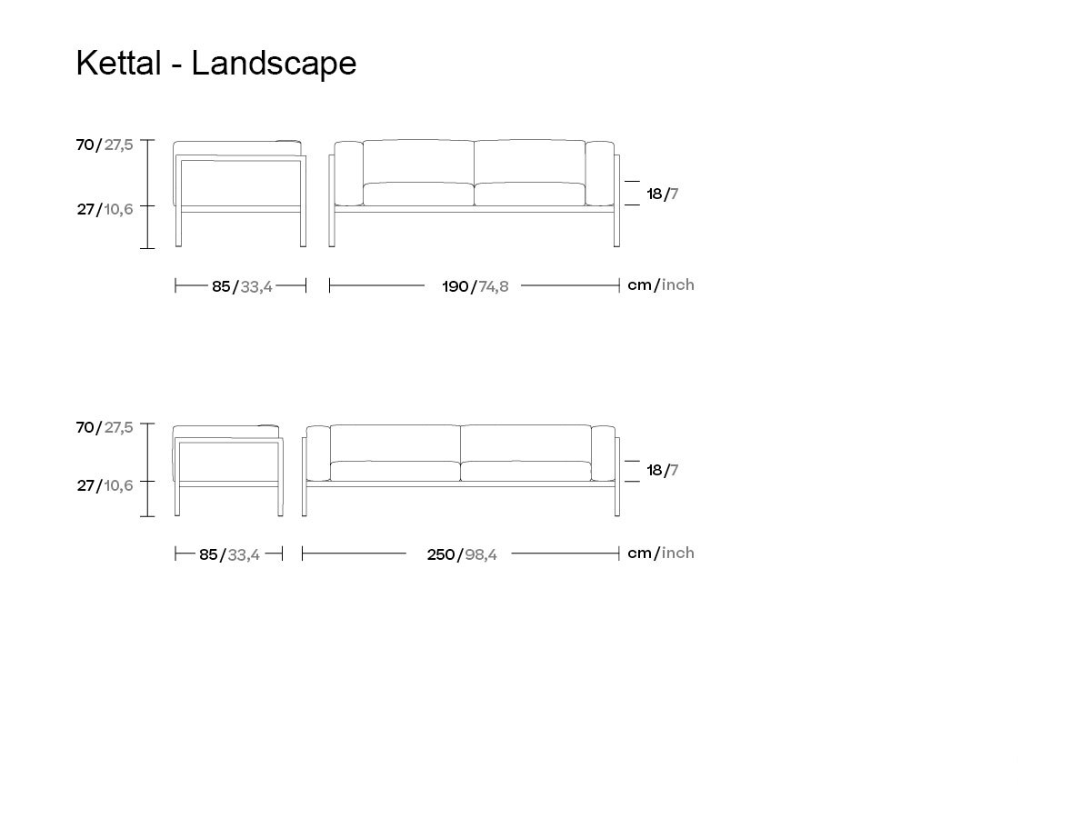 Kettal Landscape Sofa Collection