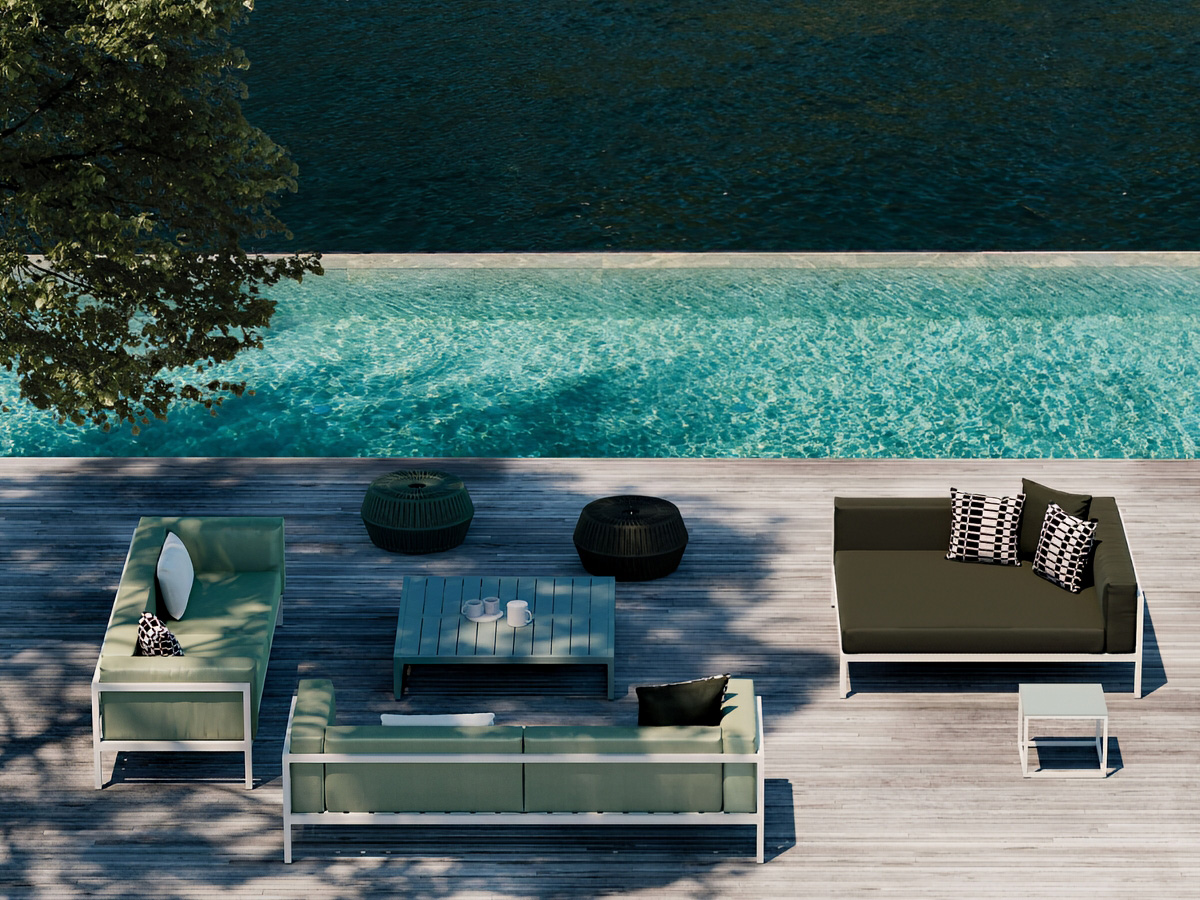 Kettal Landscape Island Daybed