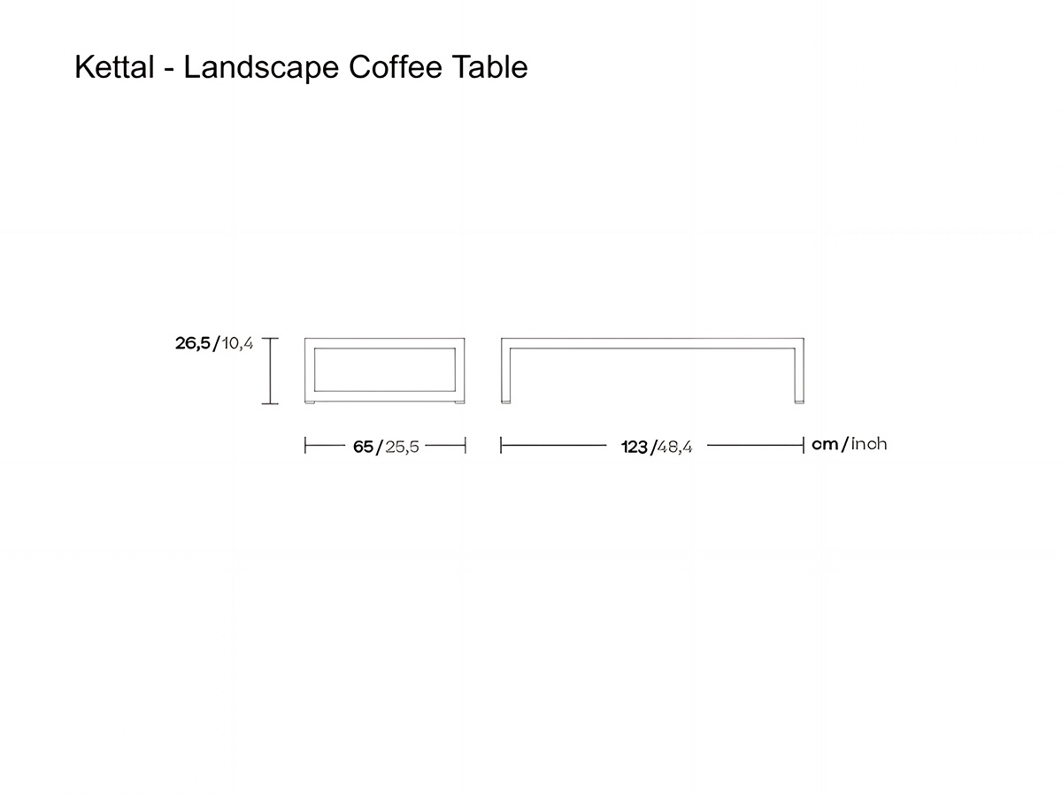 Kettal Landscape Coffee Table