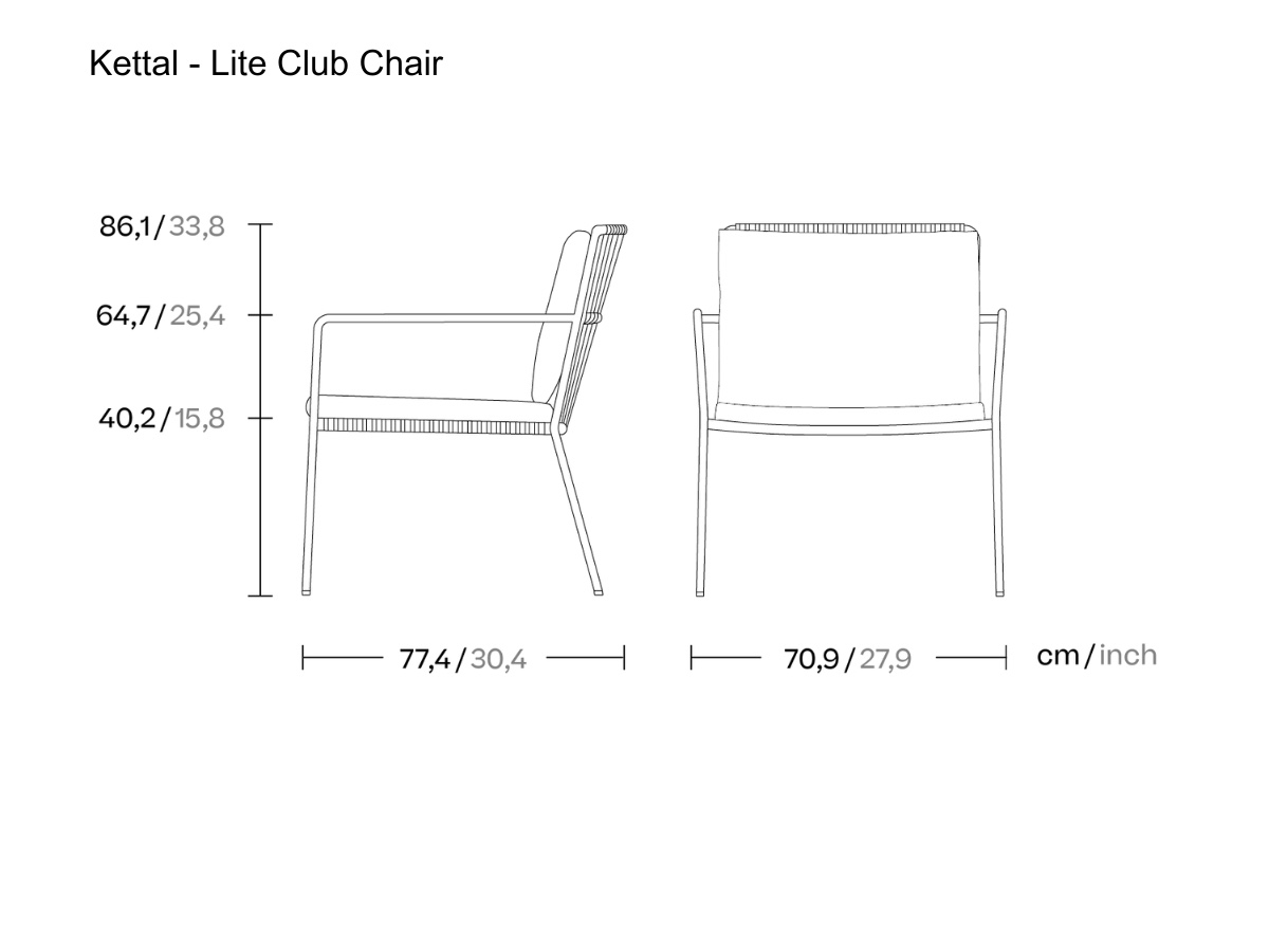Kettal Lite Club Chair