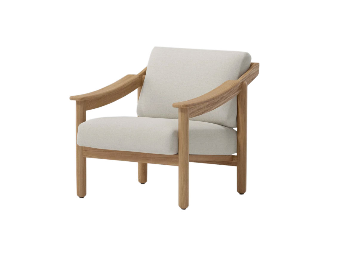 Kettal Loden Armchair Indoor Club Oak