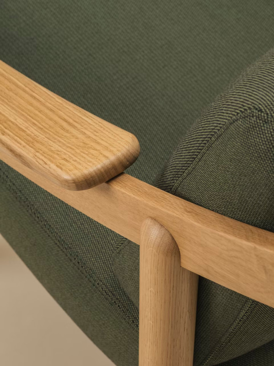 Kettal Loden Armchair Indoor Club Oak