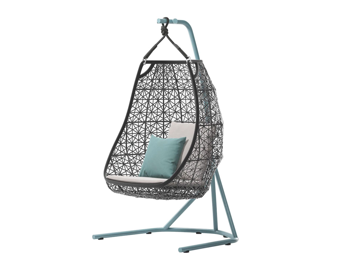 Kettal Maia Egg Swing Armchair