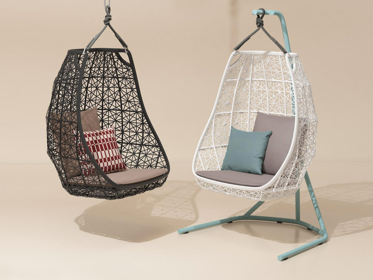 Kettal Maia Egg Swing Armchair