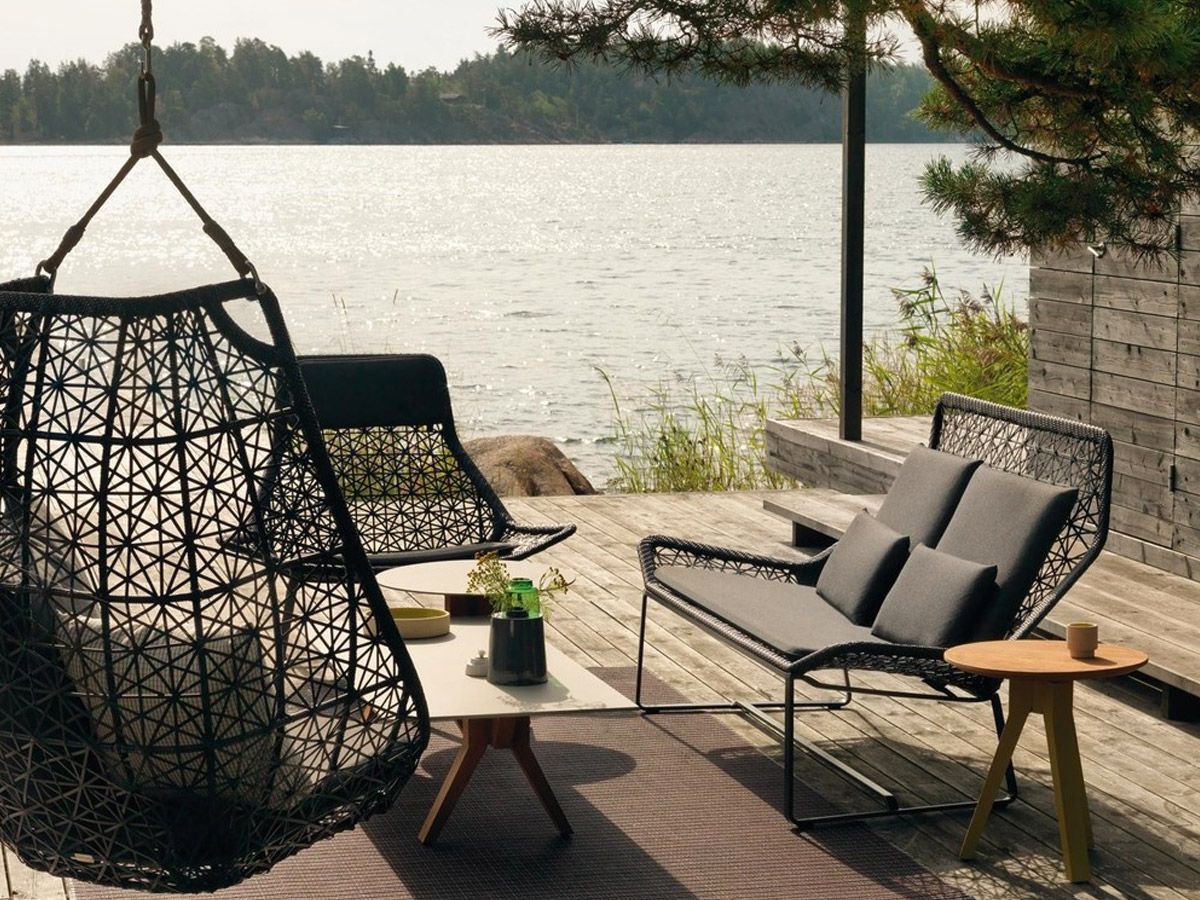 Kettal Maia Egg Swing Armchair