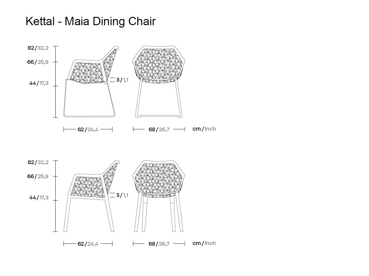 Kettal Maia Dining Chair