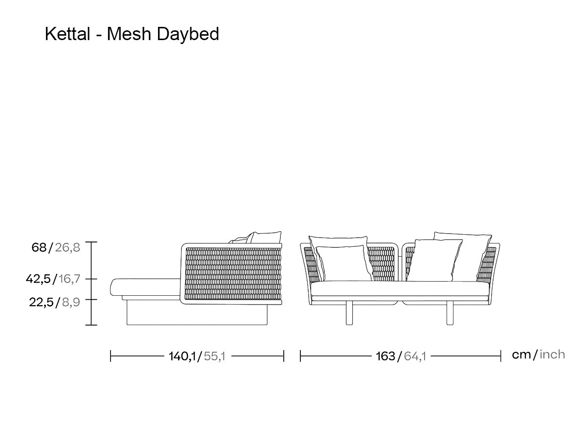Kettal Mesh Daybed