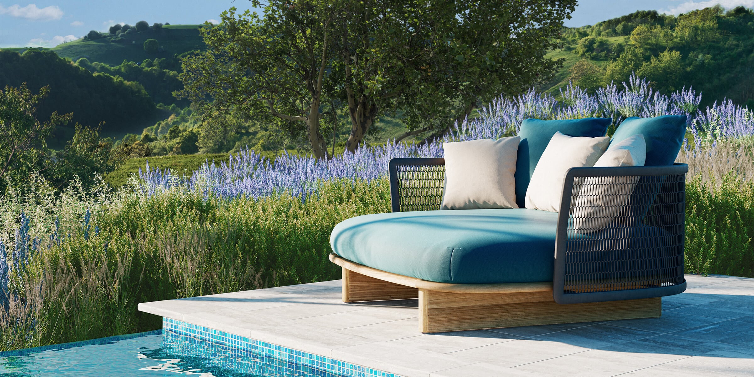 Kettal Mesh Daybed