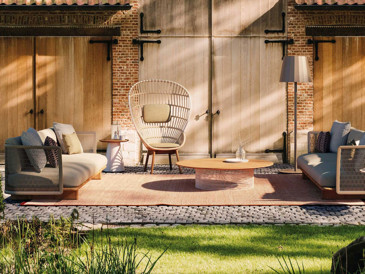 Kettal Mesh Sofa 3 Seat