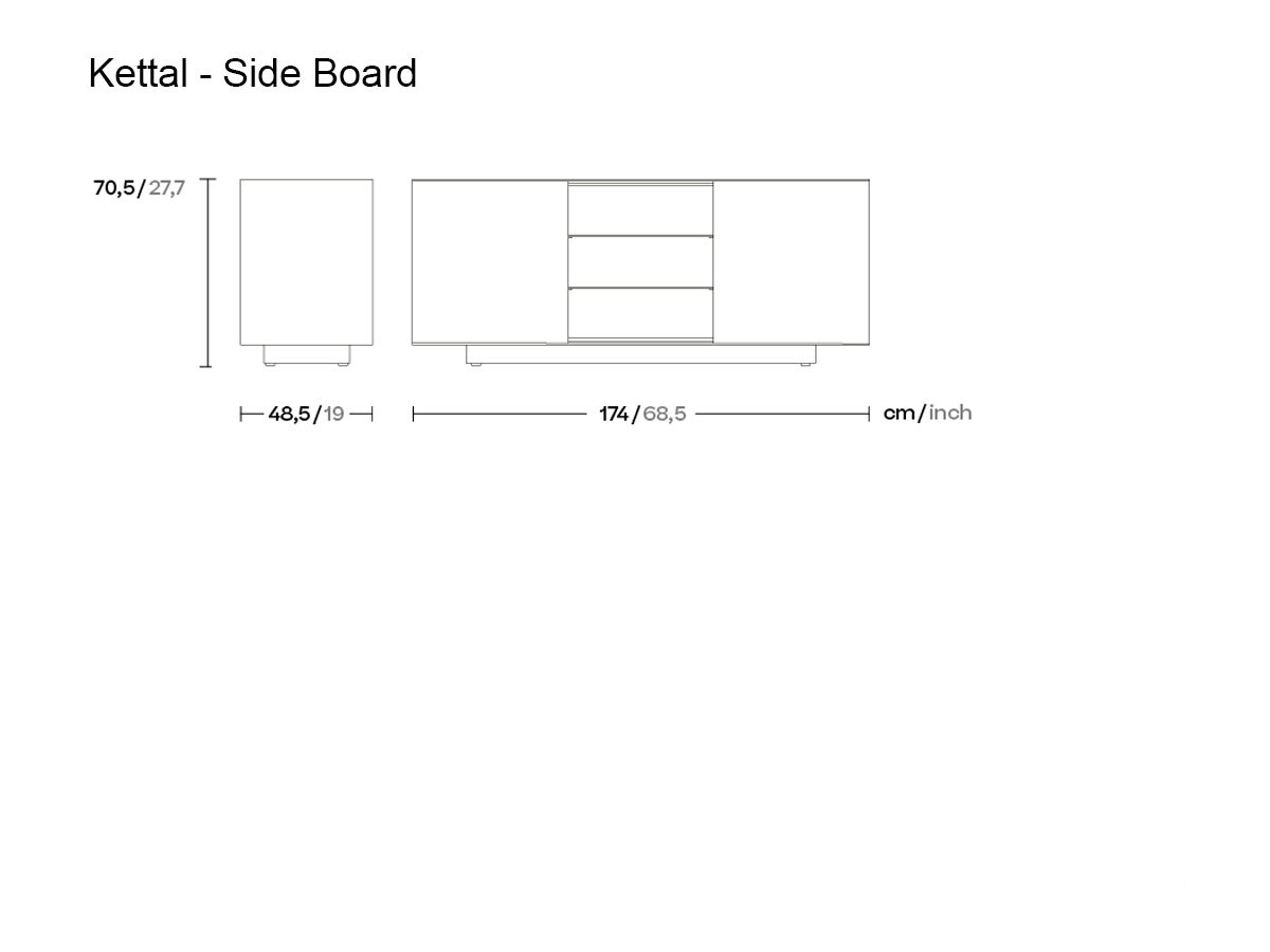 Kettal Object Sideboard