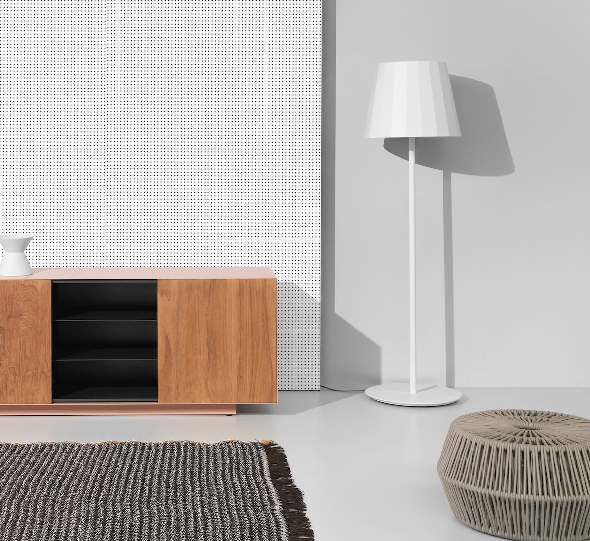 Kettal Objects Floor Lamp White