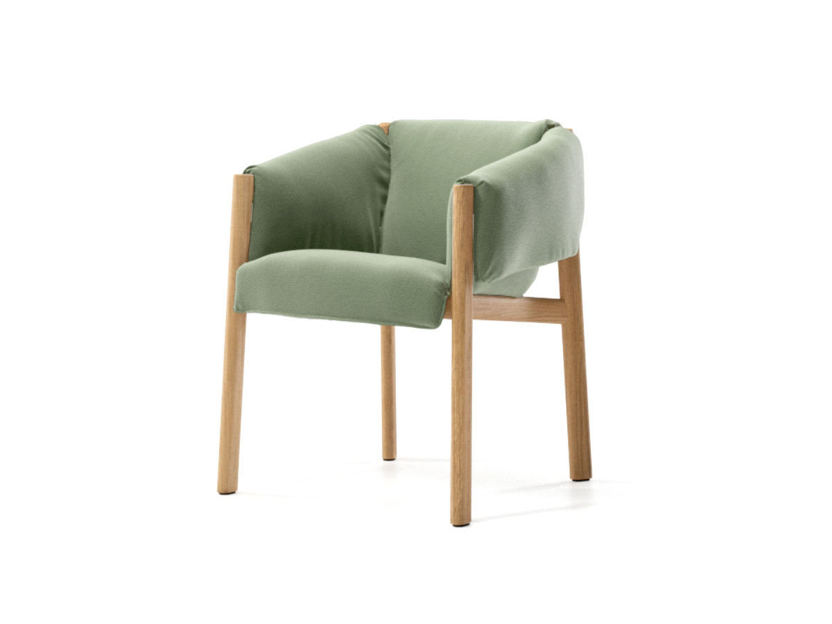 Kettal Plumon Outdoor Dining Chair Full Cushion