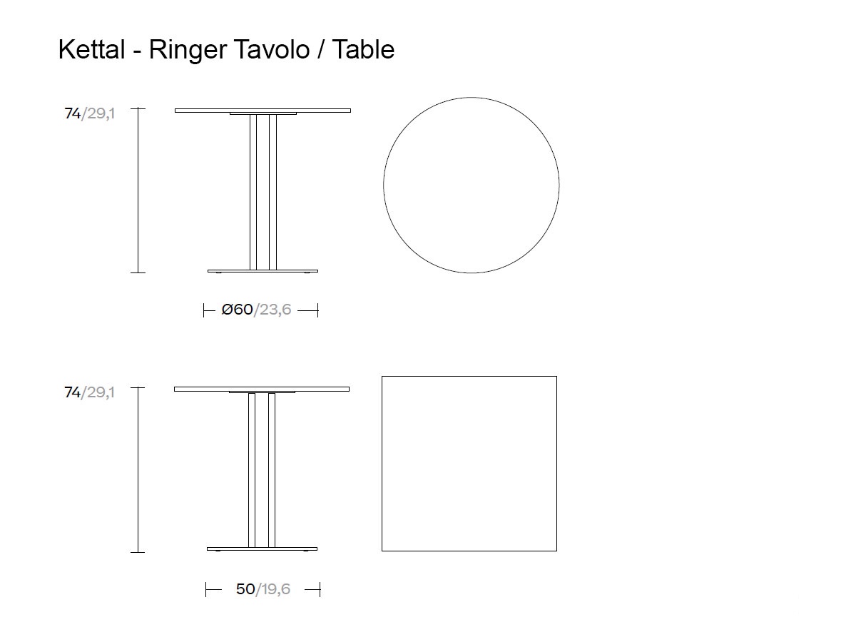 Kettal Ringer Table