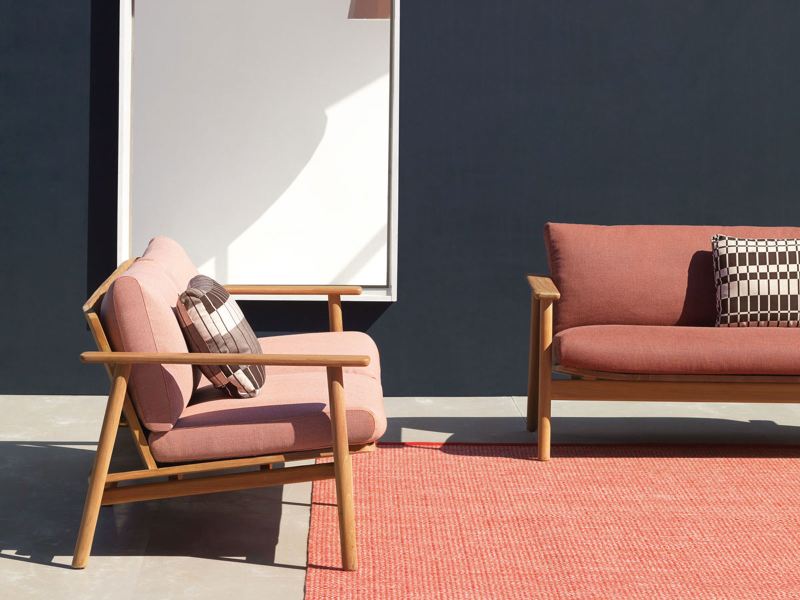 Kettal Riva Three Seater Sofa