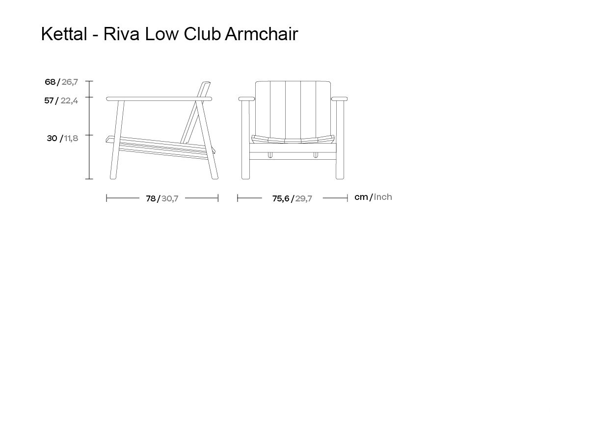 Kettal Riva Armchair