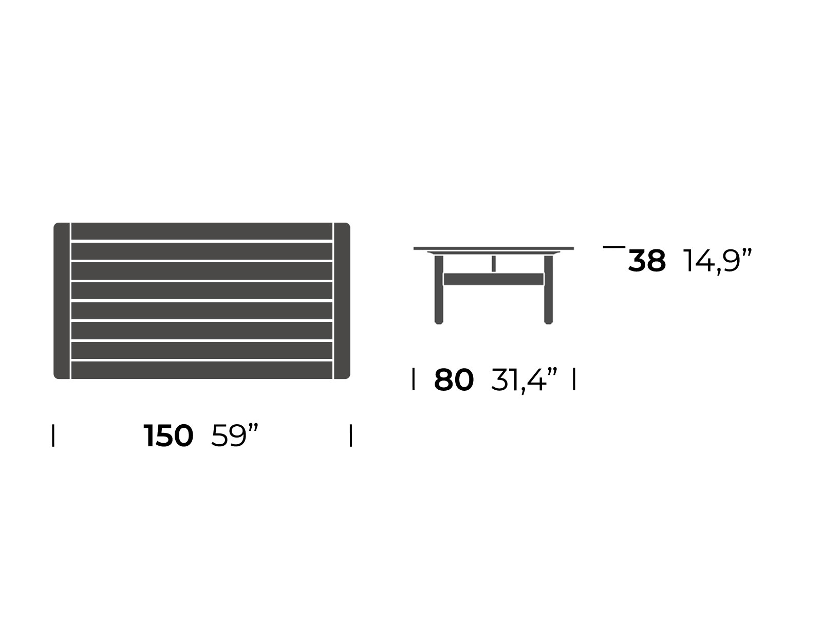 Kettal Riva Centre Table