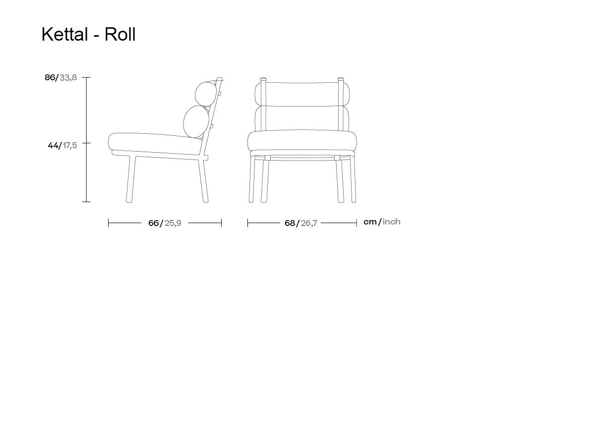 Kettal Roll Armchair