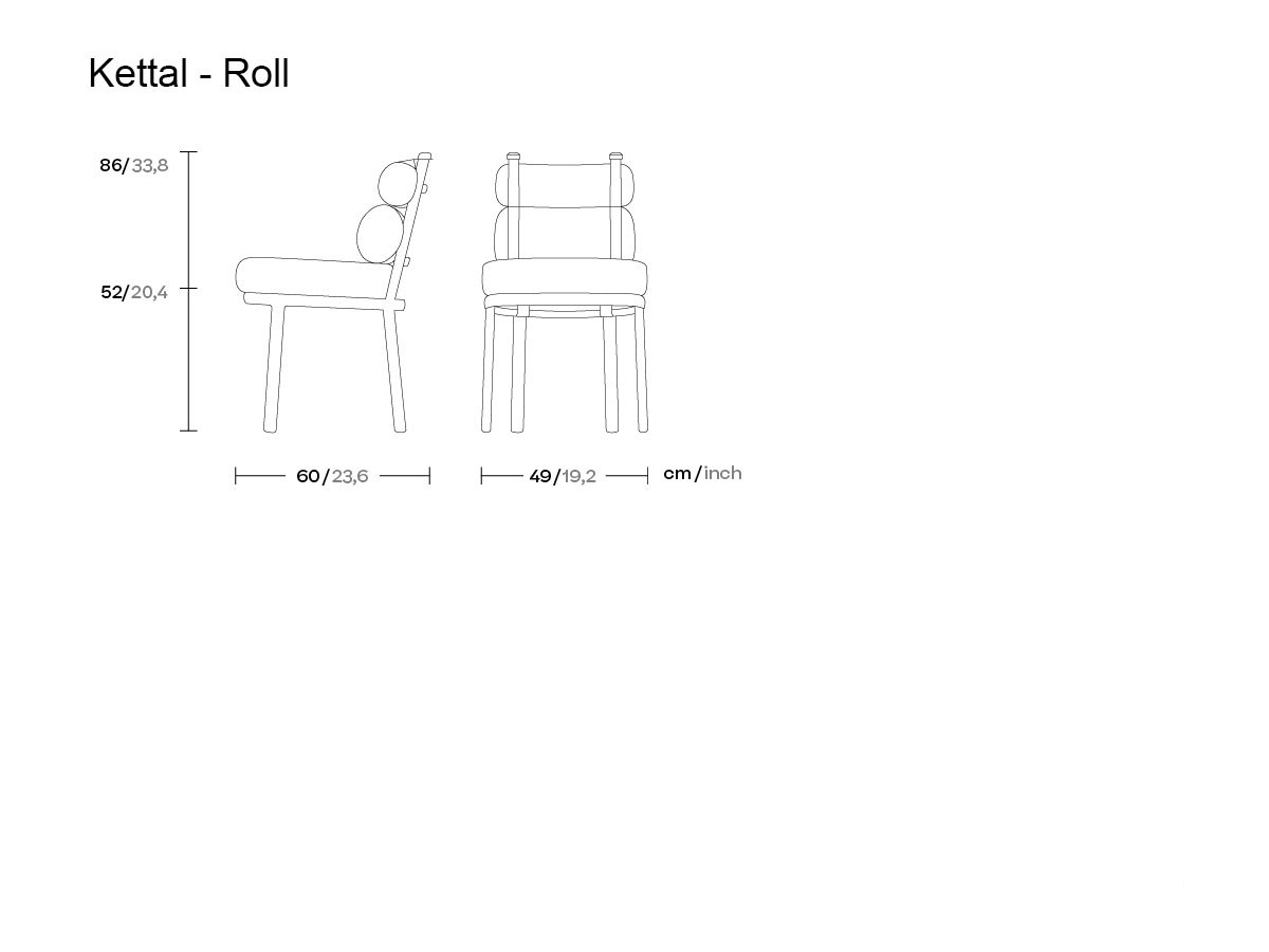Kettal Roll Dining Chair
