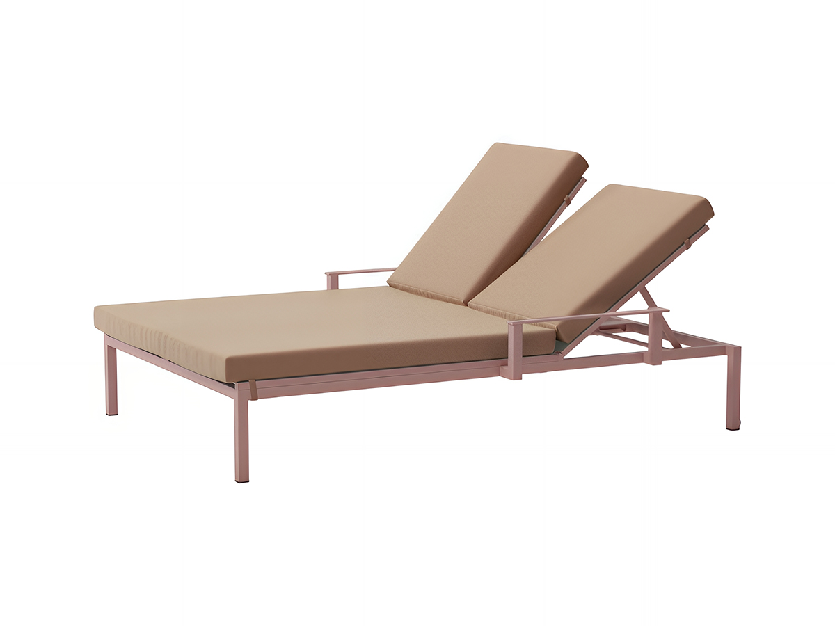 Kettal Via Sunbed Double With Arms