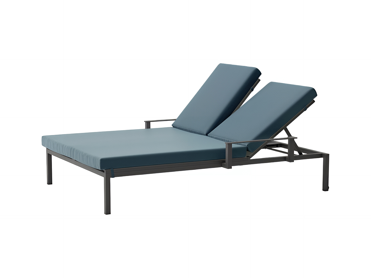 Kettal Via Sunbed Double With Arms